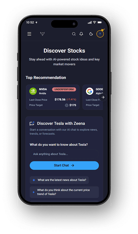 Understand a stock before you buy, hold, or pass.